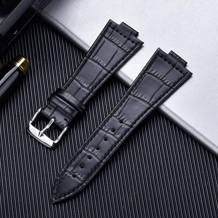 Bracelet en cuir de vache de 12 mm pour Tissot PRX Series Strap T137.407 T137.410