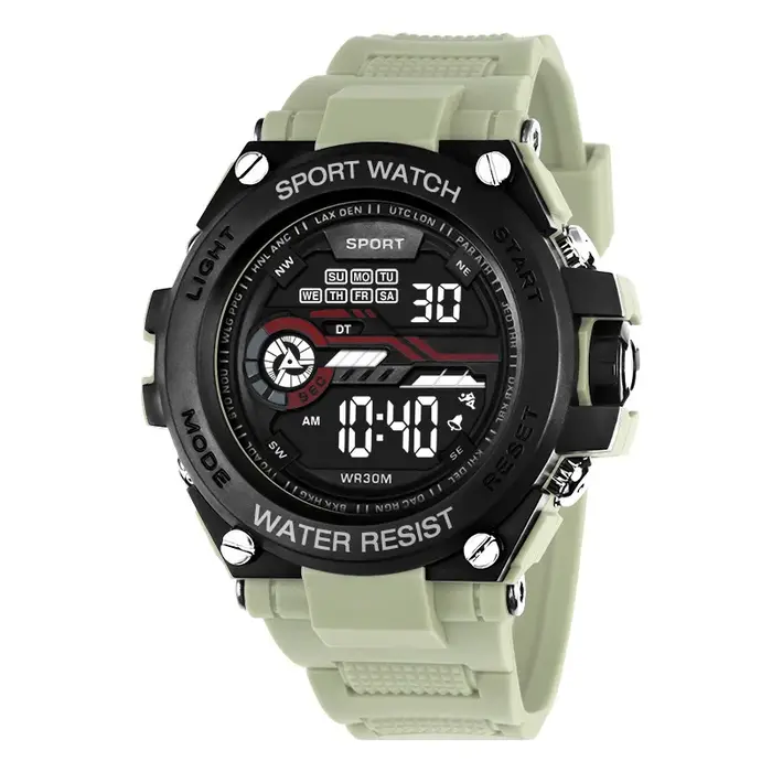 Nouvelle montre électronique de sport pour homme