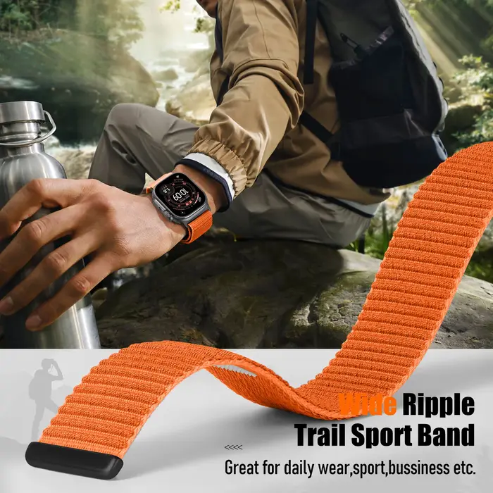 Boucle Sport pour Bracelet de montre Apple série 11/10/9/8/7/6/SE/Ultra2 3 49mm 46mm 45mm 44/42/41/40mm
