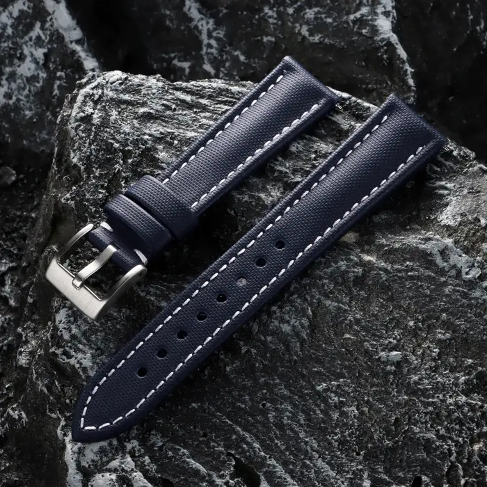 Bracelet de montre en tissu voile pour toile de Nylon Blancpain 18mm 19mm 20mm 21mm 22mm