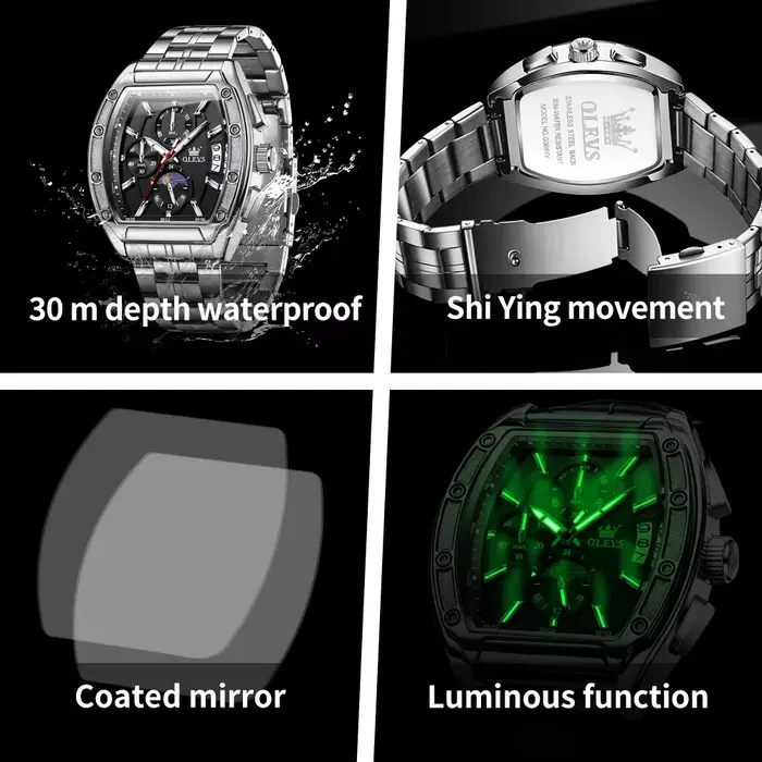 Montre à quartz pour homme OLEVS 3661