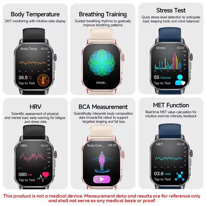 Montre connectée de santé et de mode 2026 pour femmes