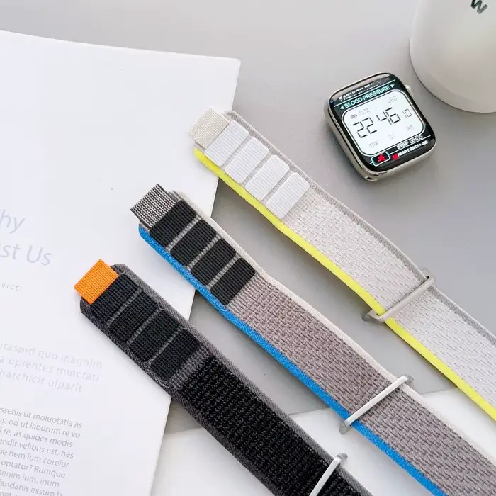 Bracelet de montre en nylon pour Garmin Forerunner
