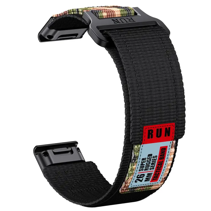 Runcool 22mm 26mm de large Garmin Fenix 7 7X Pro 6 6X 5 5X Plus bracelet QuickFit instinctif 2