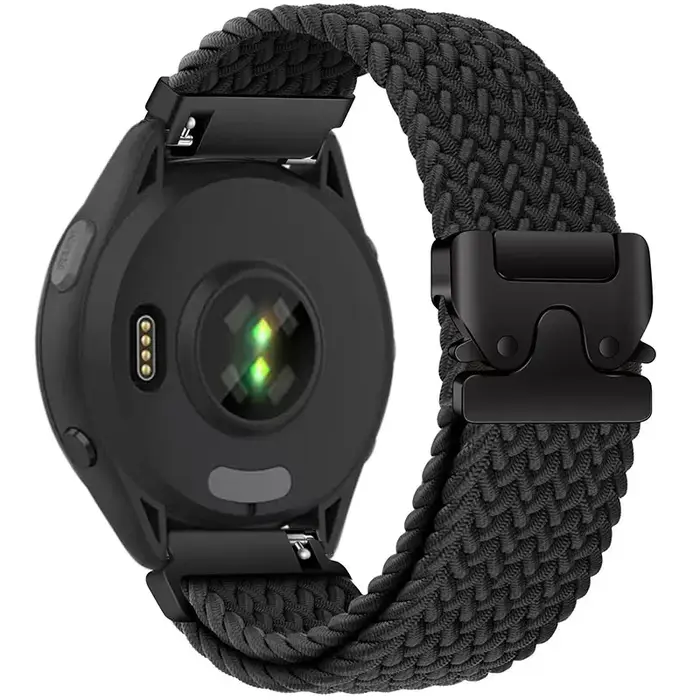 Bracelet à boucle tressée pour Garmin Forerunner 965 970 265 165 570, boucle de Parachute, bracelet 