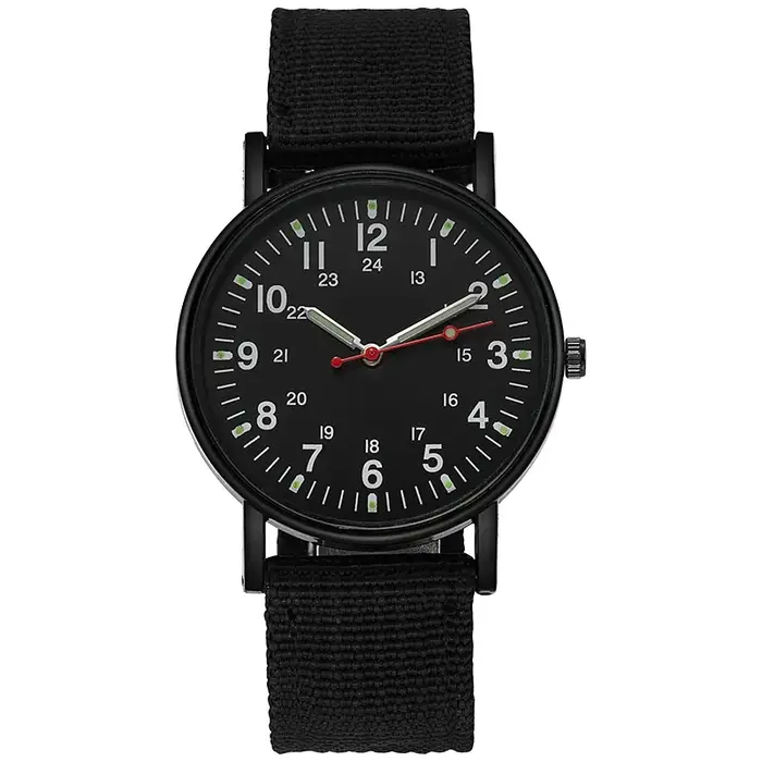 Design de luxe hommes montres lumineux main vent alliage