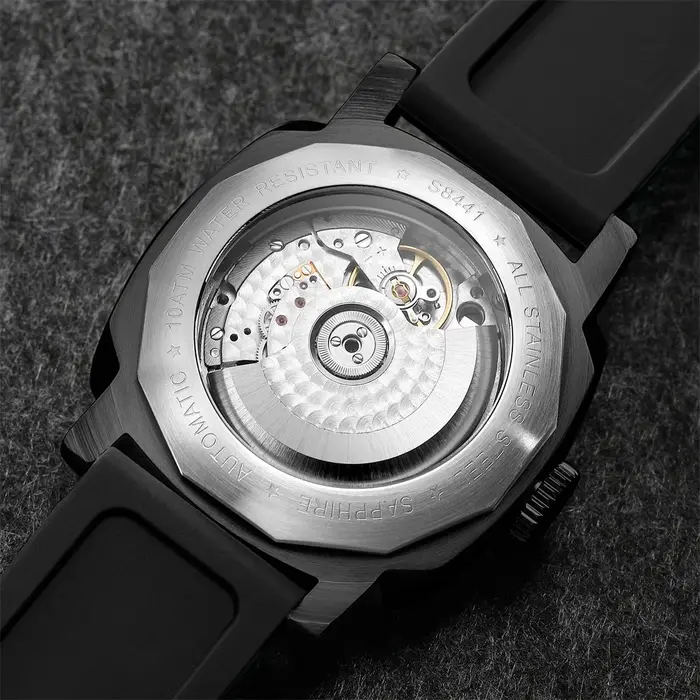 SEAKOSS GMT montres mécaniques automatiques de plongée pour hommes mouette ST2557 mouvement 316L calendrier Super lumineux 10Bar Reloj Homber