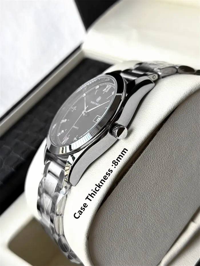 PABLO RAEZ vraies Photos marque de luxe montres pour hommes étanche lumineux Date montre en acier inoxydable mode Quartz homme montre-bracelet