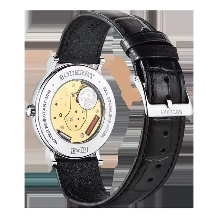 Boderry suisse mouvement à Quartz montre ELEGANT II luxe