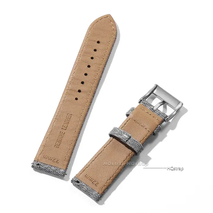 Bracelet de montre en tissu voile 20mm 22mm