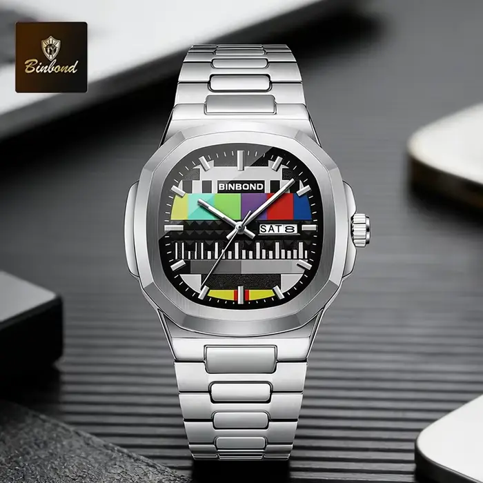 Montre homme BINBOND Fashion