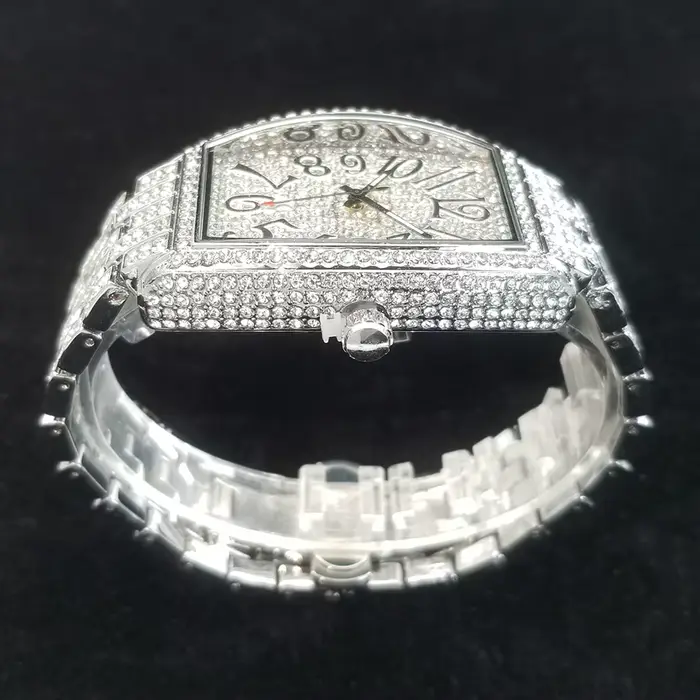 Montre Ice argentée pour hommes