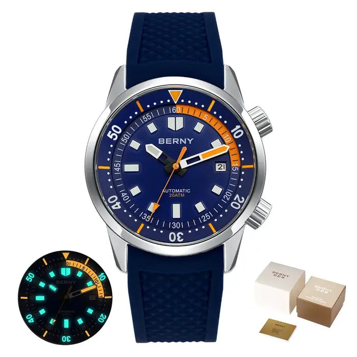 BERNY – montre de plongée pour hommes