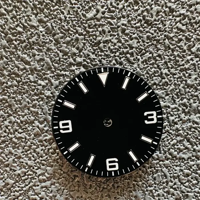 Ensemble de cadrans de montre Shoous verts, accessoires de montre, mouvement, 29mm, 8215, 8200, 8205