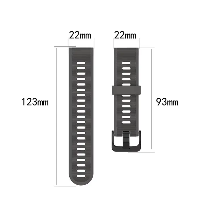 Bracelet de montre en Silicone souple