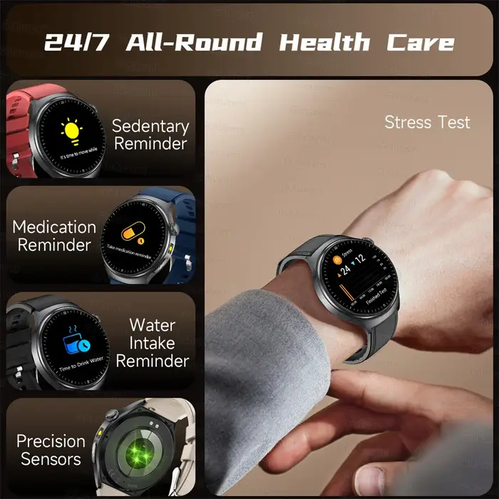 Montre connectée ECG pour hommes et femmes