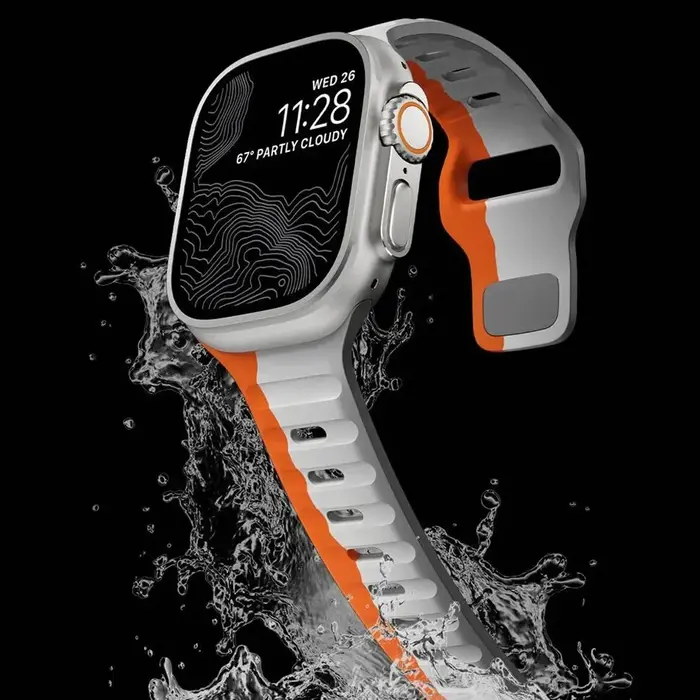 Bracelet en Silicone souple pour Apple Watch