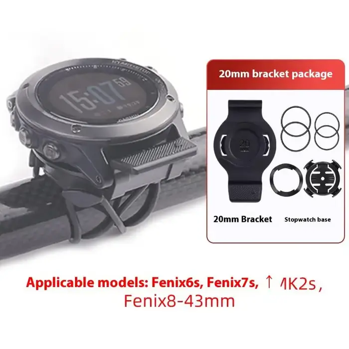 Garmin – montre polyvalente pour support de vélo quart de tour