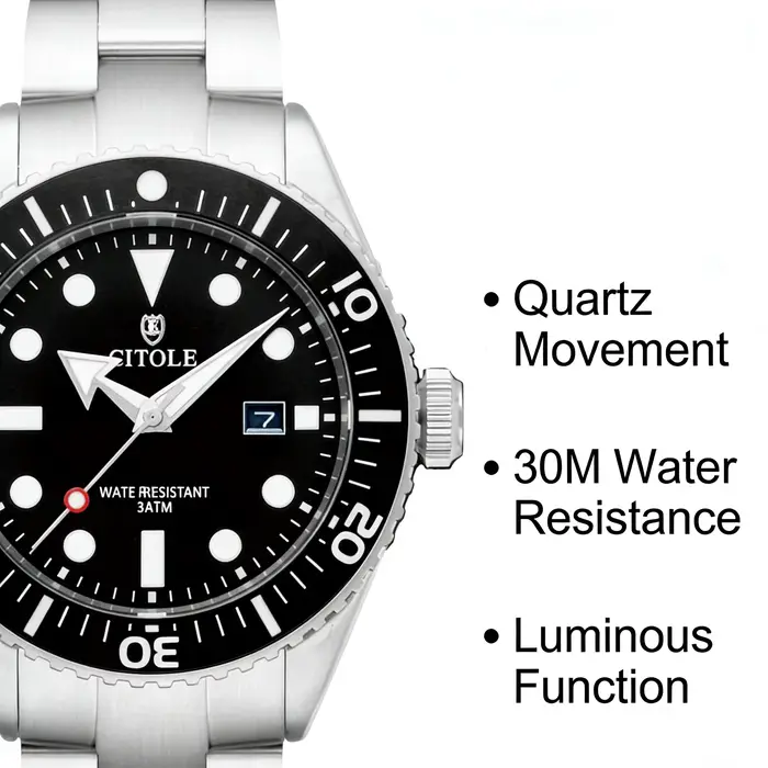 Montre CT2002 avec mouvement à quartz MIYOTA 2115