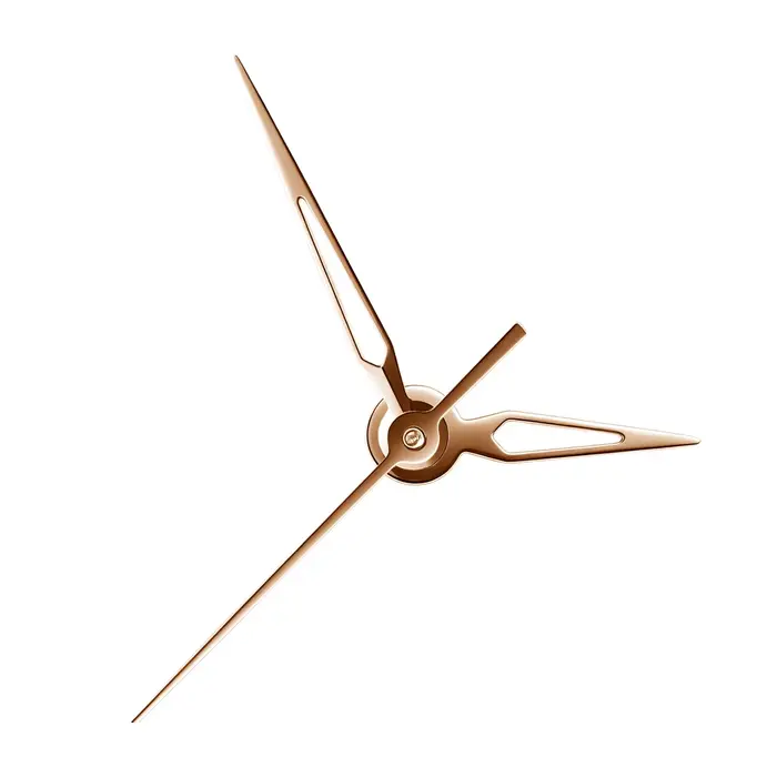 Aiguilles de montre NH05 ajourées argent/or/or rose, accessoires et pièces pour montres à mouvement 