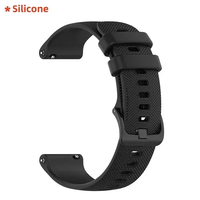 20/22mm Bracelet en cuir pour Garmin Venu 4 45mm 3 Sq2
