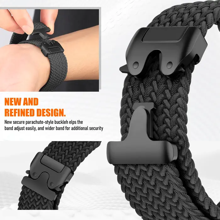 Bracelet de Sport pour Google Pixel Watch 3, 45mm 41mm, accessoires, Parachute en métal tressé, correa Pixel Watch 3 2 1