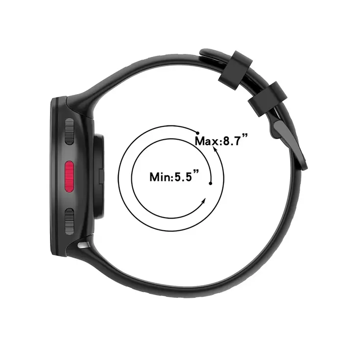 Bracelet en Silicone souple pour montre intelligente Polar Vantage V2