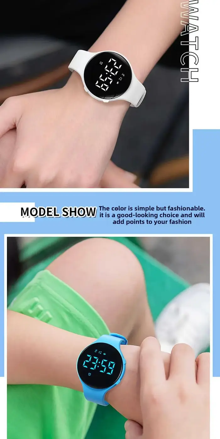 Montre connectée sportive étanche pour étudiants