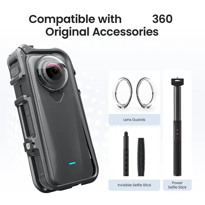 Cadre d'extension multifonction pour Insta360 X4 Air, accessoire de protection