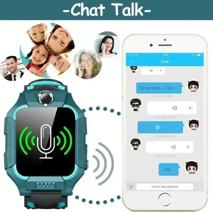 Montre connectée pour enfants Lenovo 5G avec GPS