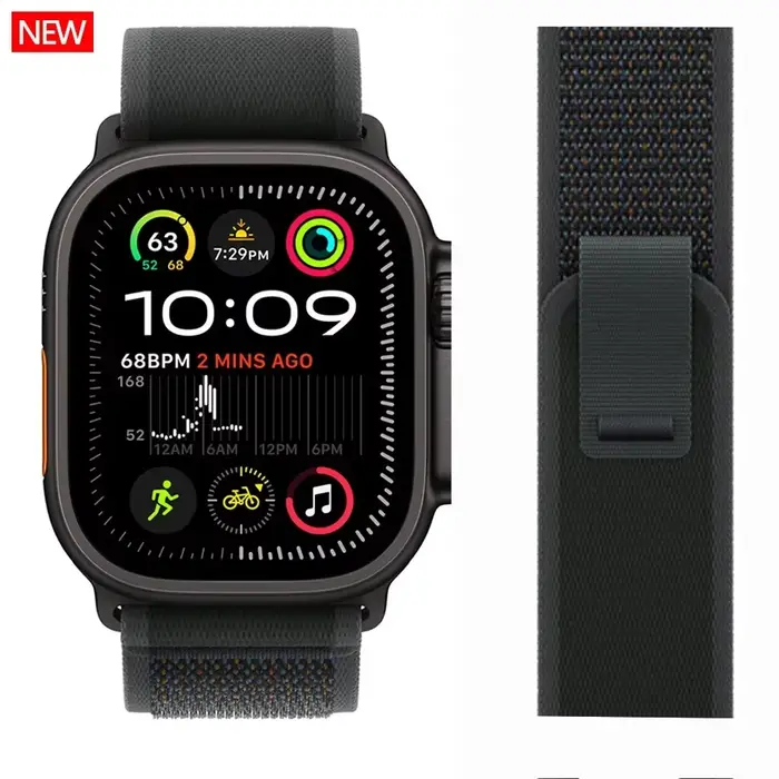 Boucle de sentier pour apple watch ultra 2 bandes 49mm 44mm 40mm 45mm 41mm 42mm 38 bracelet correa iWatch série 7 6 se 8 9 10 46mm sangles