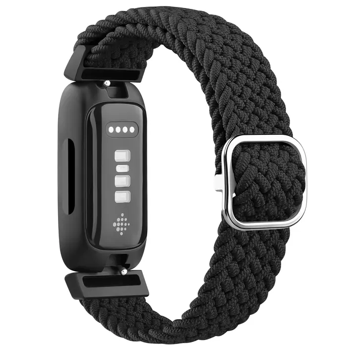 Bracelet en Nylon élastique tressé pour Fitbit inspire 2 3/inspire Hr