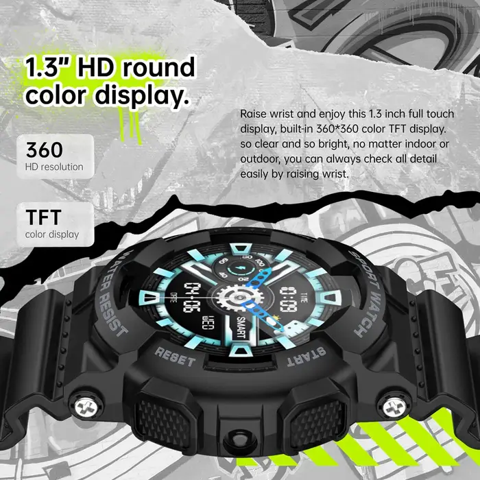 2025New hommes montre intelligente changement coque 1.3 pouces HD Bluetooth appel activité Tracker moniteur de fréquence cardiaque sport femmes Smartwatch