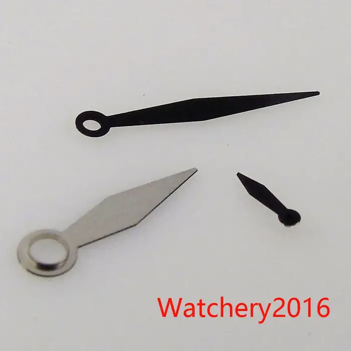 Aiguilles de montre noires flambant neuves pour ETA 6497 6498