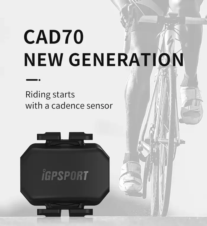 IGPSPORT Kit de capteurs intelligents, Cadence CAD70 vitesse SPD70 moniteur de fréquence cardiaque HR50 poitrine, bras HR70 pour ordinateur de vélo/cyclisme/course
