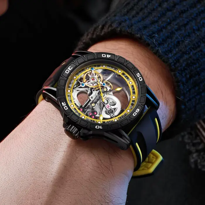 Seton-Montre-bracelet Mécanique existent pour Homme