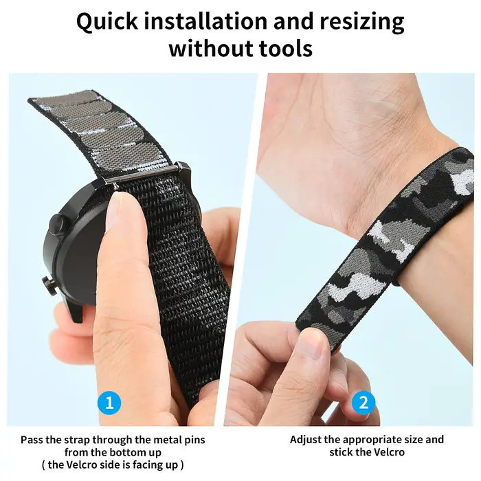 Epix 2 boucle à crochet Bracelet en Nylon pour Garmin Forerunner 965 955 935 745 945 LTE S62 S60 Instinct 2 bandes 26mm 22mm Bracelets