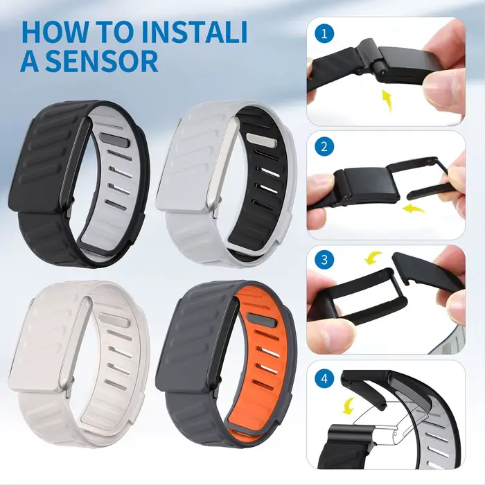 Bracelet de montre de sport en caoutchouc pour Whoop 5.0