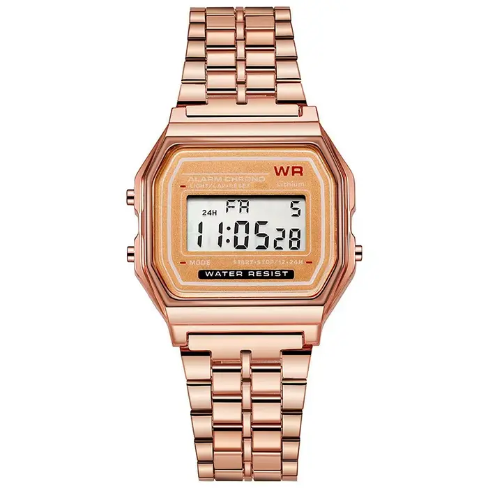 Montres de luxe en or rose pour hommes et femmes