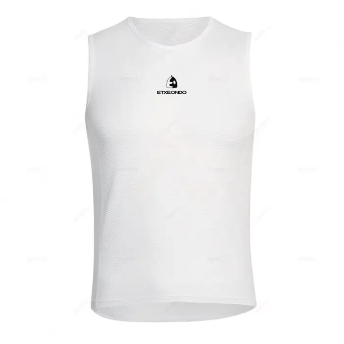 Équipe Etxeondo été hommes respirant cyclisme gilet sport descente maillots vélo court maille super