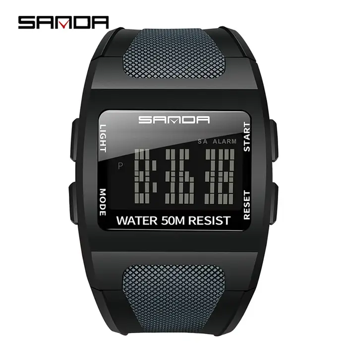 Montre numérique SANDA 222 pour hommes