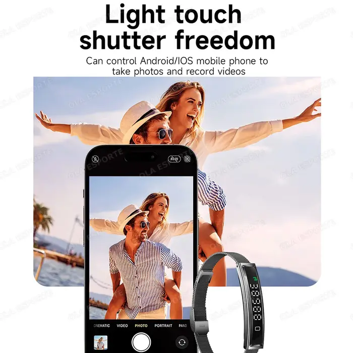 Nouvelle Montre Connectée 2026 Podomètre Bracelet Intelligent Santé Femme Contrôle Gestuel Étanche Moniteur Fréquence Cardiaque Sommeil Bracelets Connectés