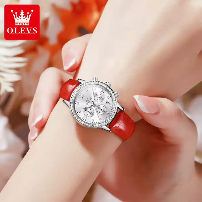 OLEVS 9933 Montre à quartz pour femme