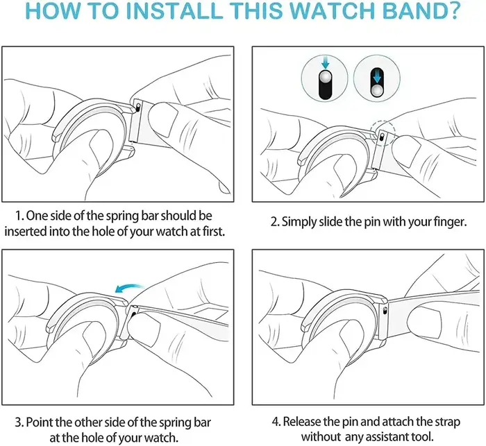 Bracelet de montre en Silicone pour Garmin Vivoactive 5 4 4s 3