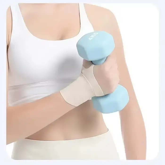 1 pièce de bracelet élastique Anti-entorse, protège-poignet avec Support réglable, gaine de Tendon à Compression élastique respirante