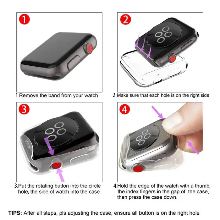Protecteur d'écran pour Apple Watch Ultra 9 8 7 6 SE 5 4 3 2