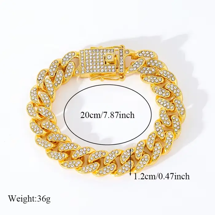 Bracelet de poignet étanche en acier inoxydable pour hommes et femmes