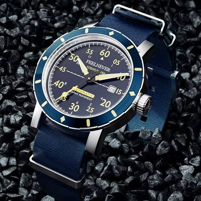 FeelNever-Montres mécaniques d'extérieur pour hommes