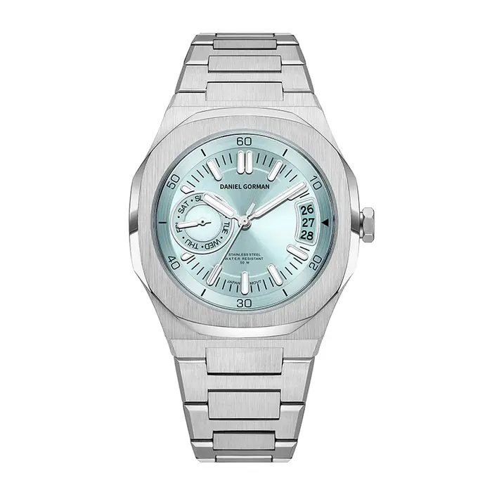 Montres à Quartz de marque originale, multifonctions, en acier inoxydable, pour hommes et femmes, ch