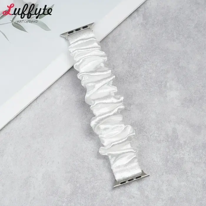 Bracelet femme pour Apple Watch 1-11 Ultra SE 3 2 1 élastique Scrunchie Bracelets pour Iwatch 38-49mm accessoires de montre
